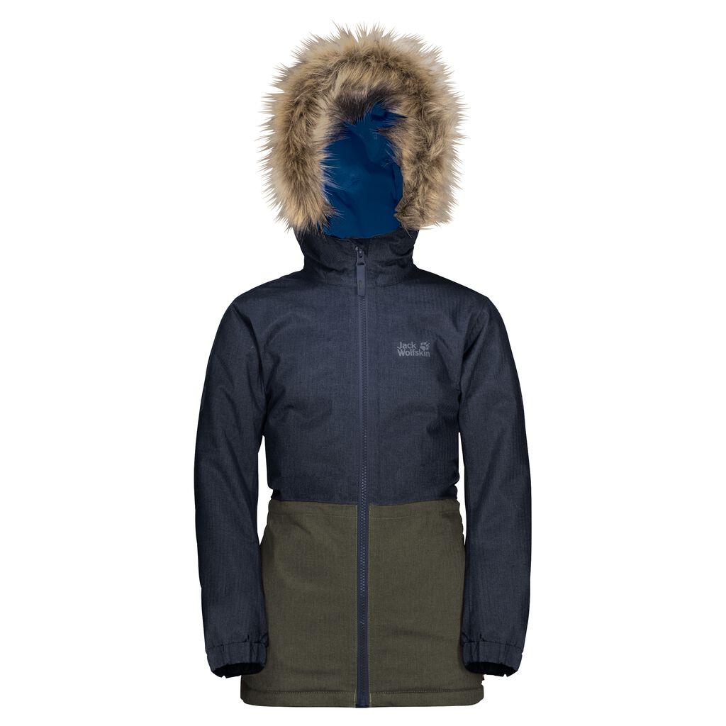 Jack Wolfskin BANDAI αδιάβροχο μπουφάν παιδικά μπλε | GR0953205